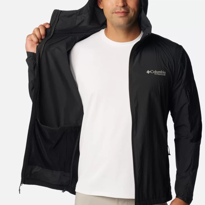 campera trekking Columbia LOOP TRAIL hombre rompe viento